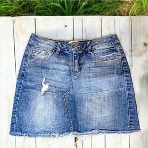 Altar'd States Denim Skirt Size